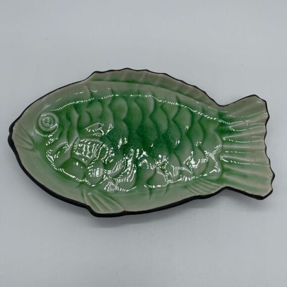 Mini Serving Fish Design Plate - Picture 1 of 5